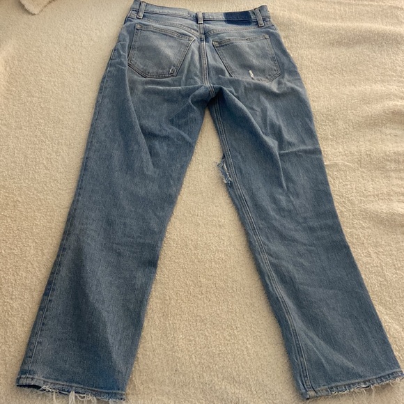 90’s straight ultra high rise Abercrombie Jeans - Picture 3 of 6